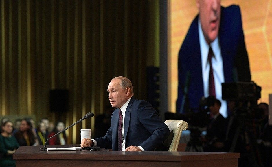 Путин эчкечелеккә каршы административ чаралар кулануда сак булырга кушты