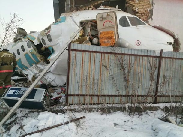 Казахстанда самолет һәлакәткә юлыккан: гомере өзелүчеләр бар