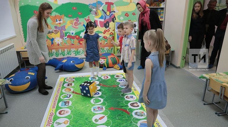 Татарстанның алты балалар бакчасы «Балалы гаиләләргә ярдәм итү» федераль проектында җиңгән