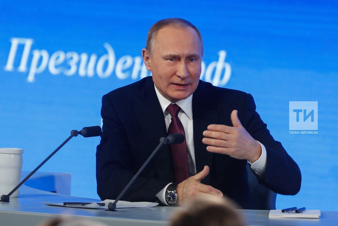 Путин кабат мөрәҗәгать әзерли. Монысы Конституция буенча