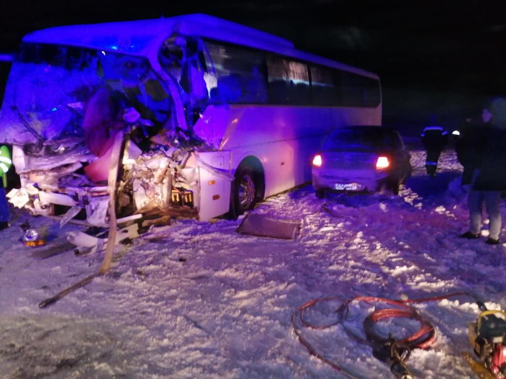 Казан-Чирмешән автобусы һәлакәткә эләккән. Үлүчеләр бар