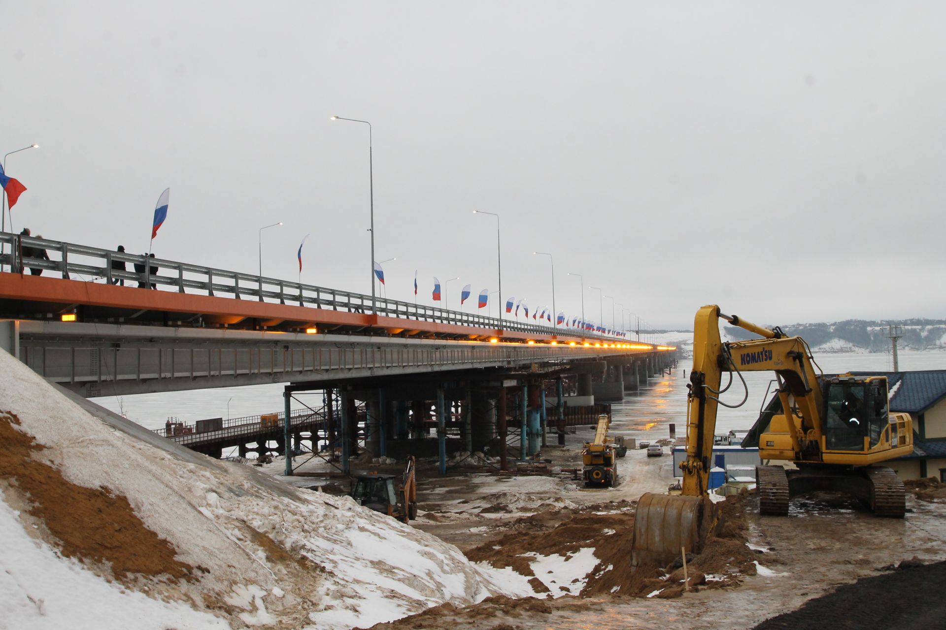 Россия Президенты фатихасында М-12 автотрассасы тулысынча ачылды