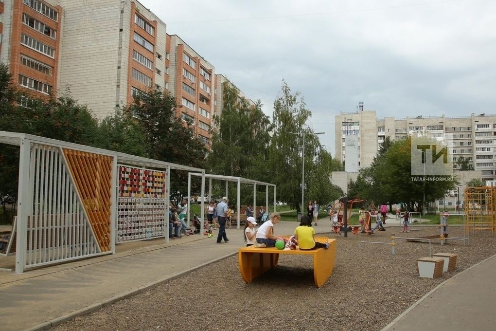 Казанда быел 464 йорт территориясе төзекләндерелә