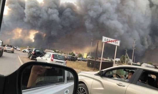 "Поездлар тукталды, авыллар яна, халык ярдәм сорап ялвара"