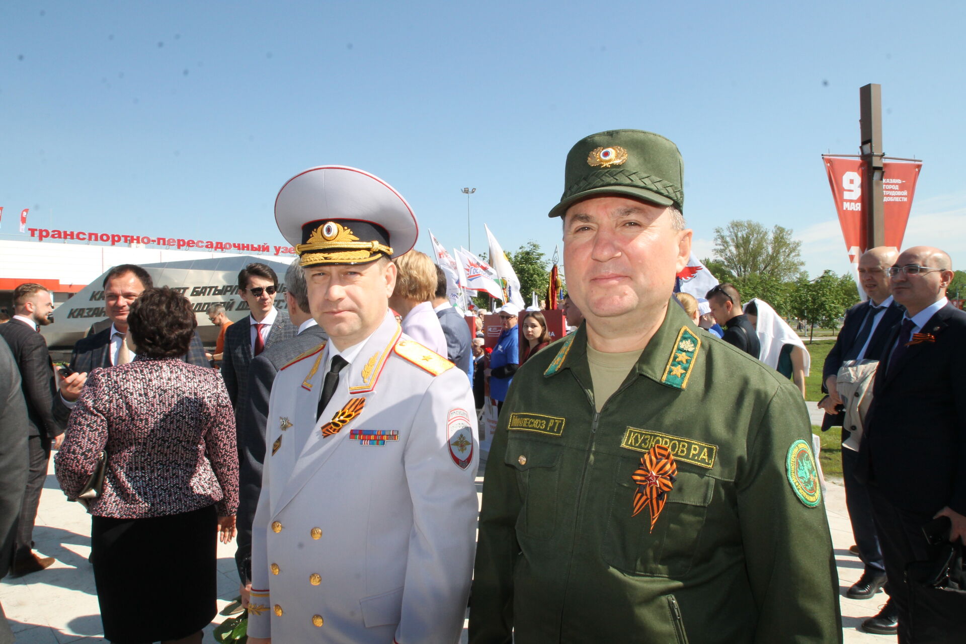 &nbsp;Рөстәм Миңнеханов “Казан- хезмәт батырлыгы шәһәре”&nbsp;стеласын&nbsp;ачты