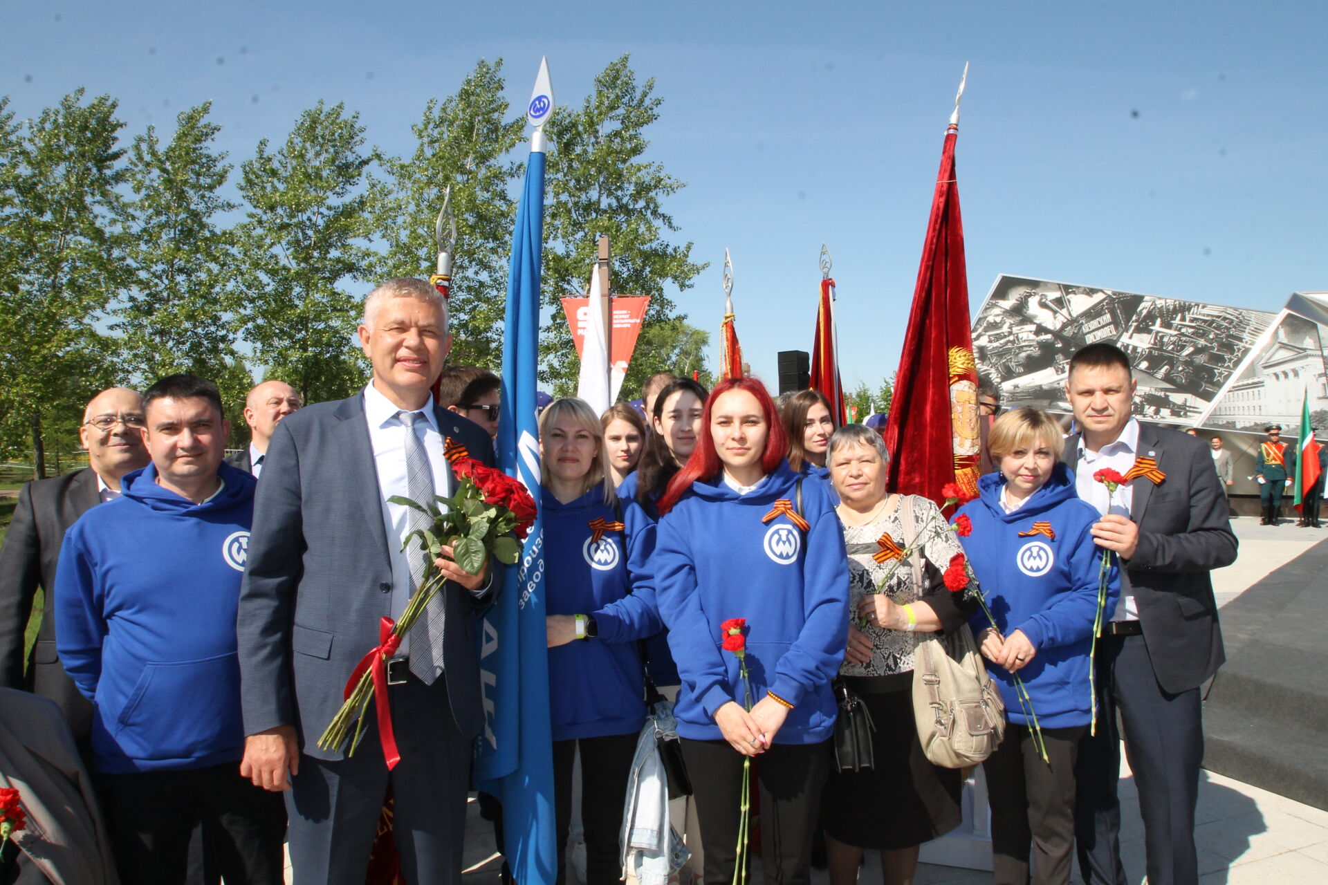 &nbsp;Рөстәм Миңнеханов “Казан- хезмәт батырлыгы шәһәре”&nbsp;стеласын&nbsp;ачты