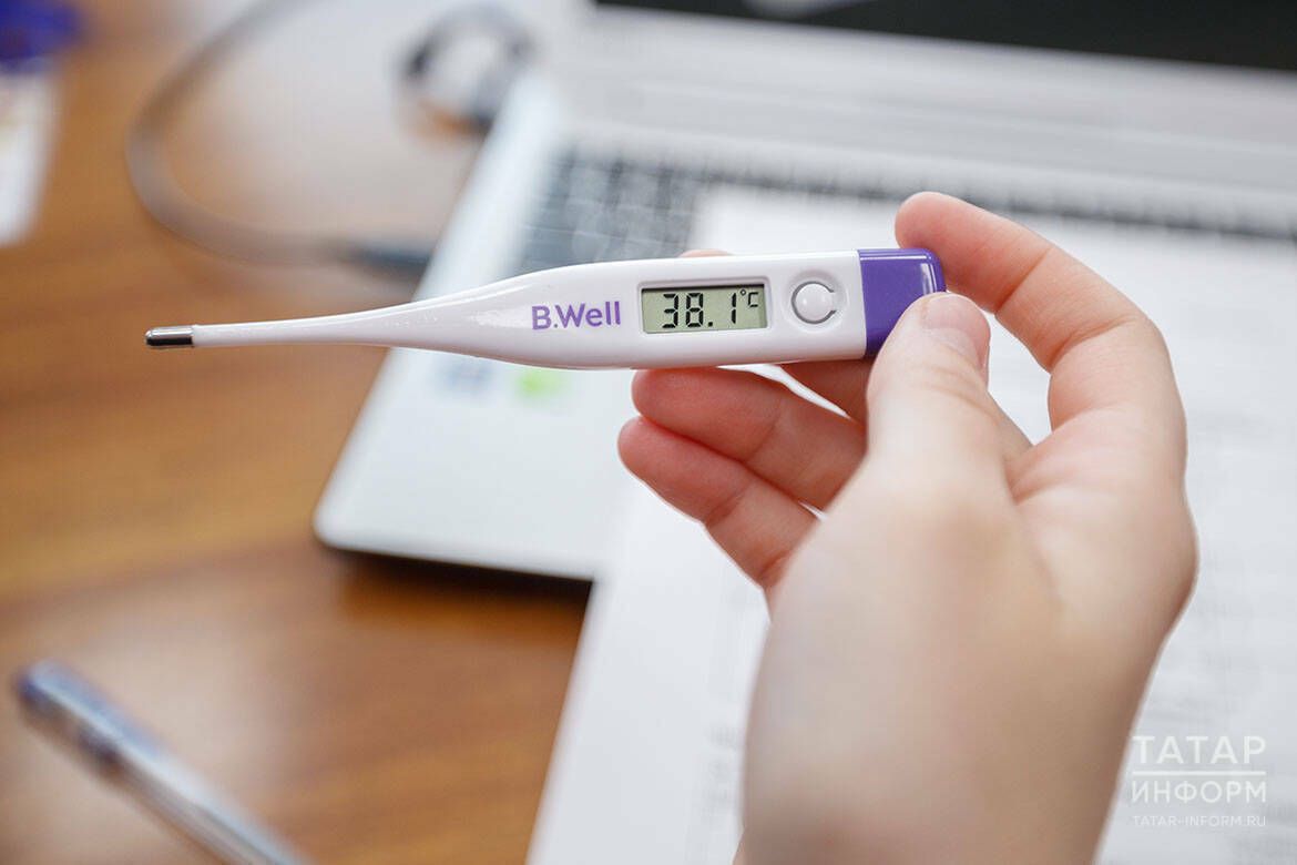 ОРВИ һәм грипп балаларны «аяктан ега»