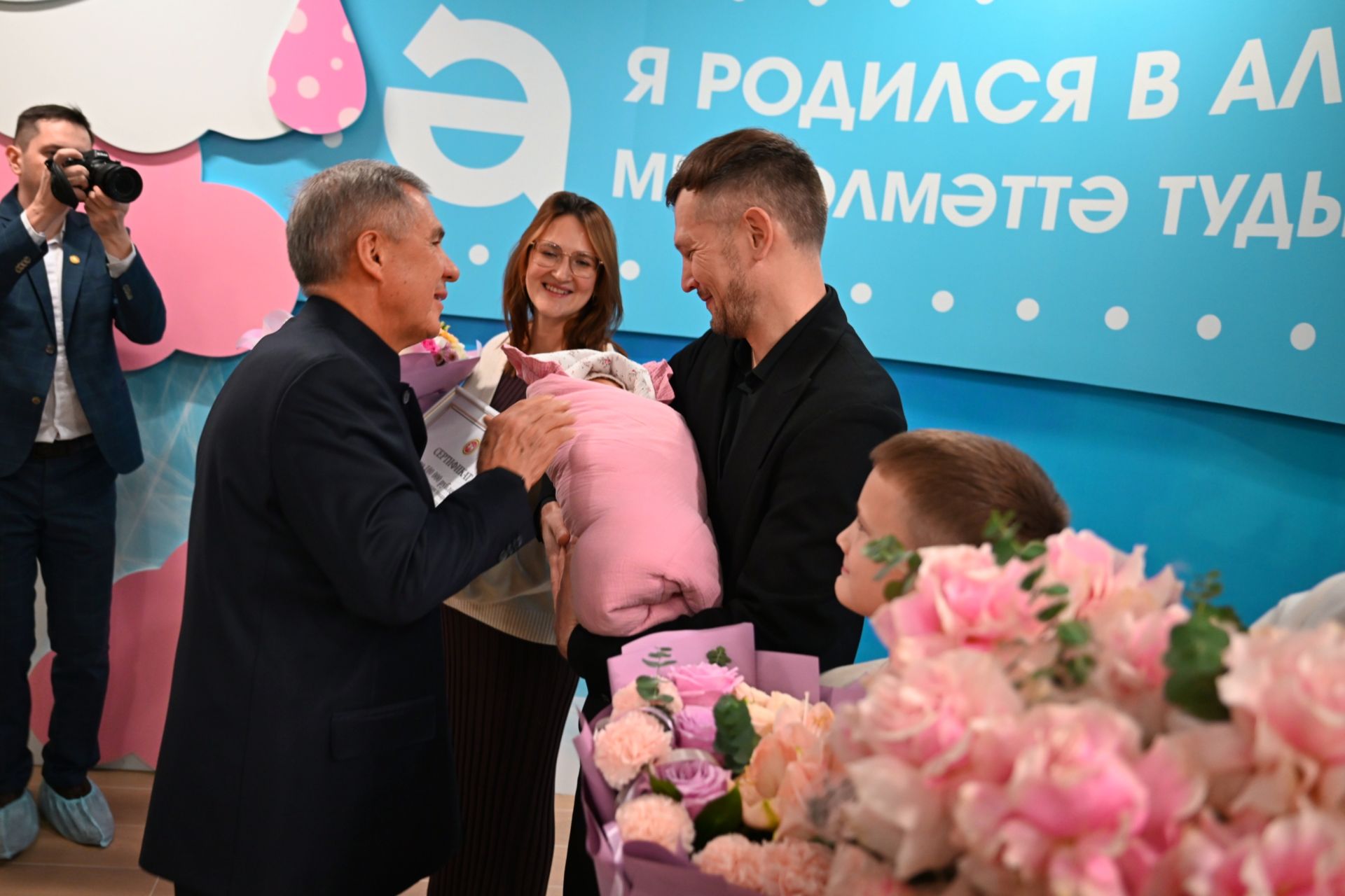 Рөстәм Миңнеханов перинаталь үзәк ачылышында: Бу бөтен республика өчен мөһим вакыйга