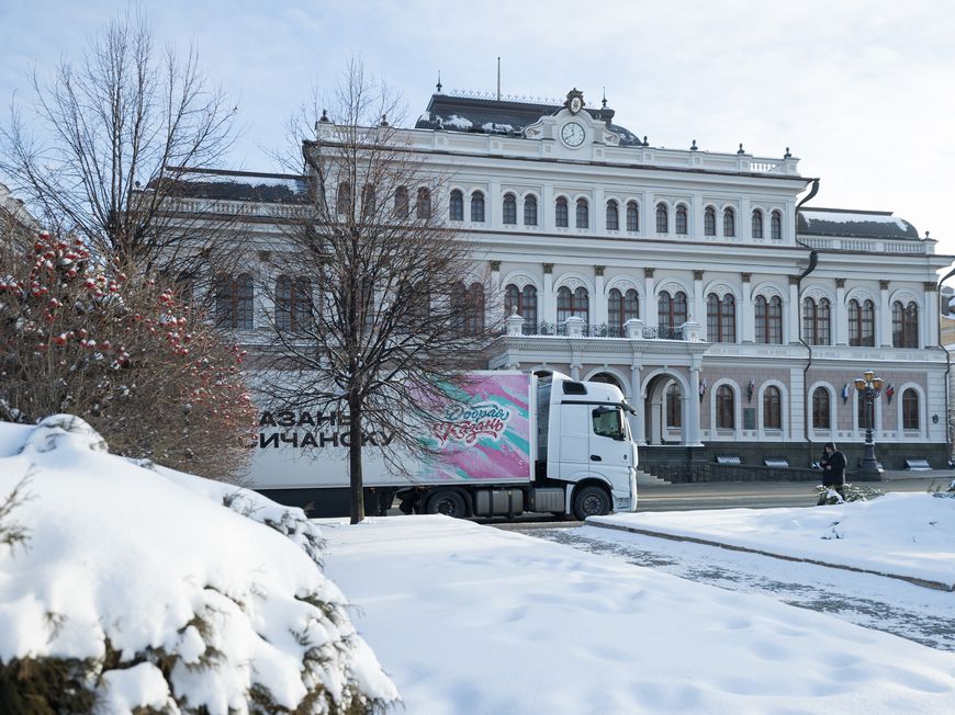 Казаннан Лисичанскка һәм Рубежноега 18 тонна мандарин җибәрелде