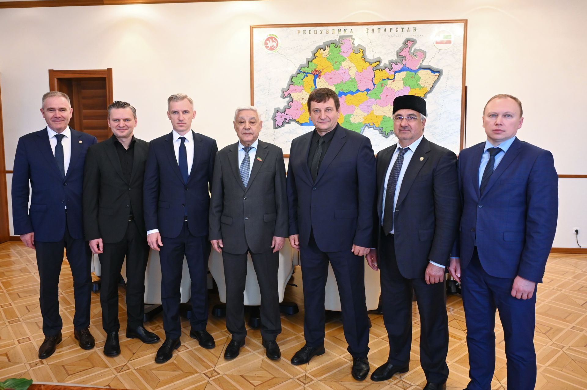 Фәрит Мөхәммәтшин Смоленск өлкәсе губернаторы Василий Анохин белән очрашты