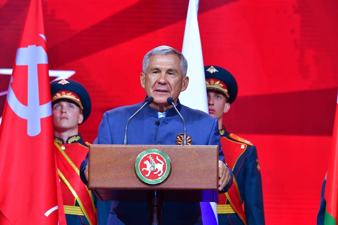 Рөстәм Миңнеханов: «Рәхмәтебез чиксез булсын!»