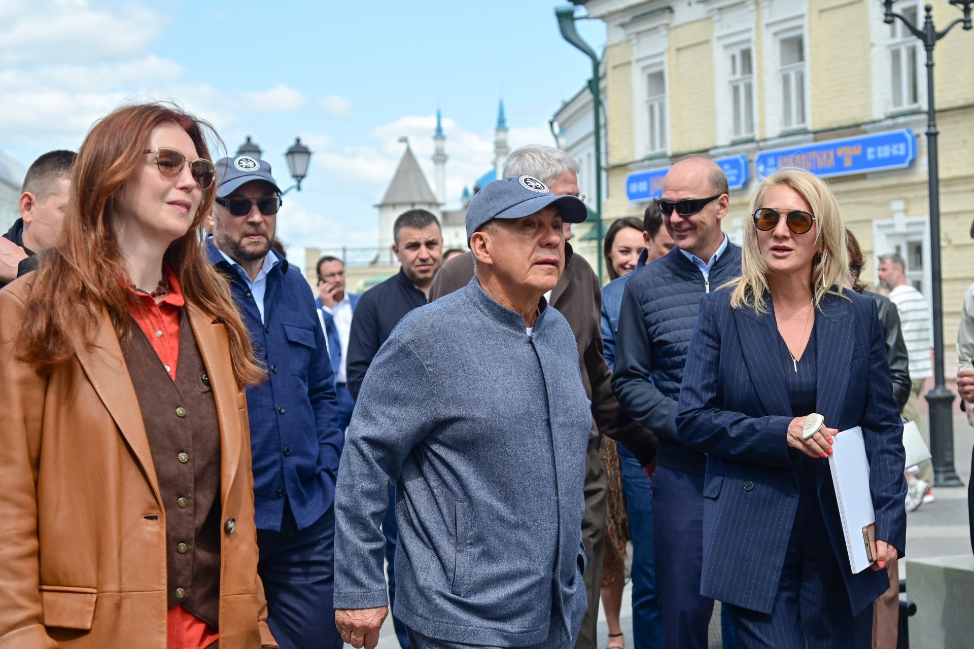 Миңнеханов Казан үзәгендәге төзекләндерү эшләре белән танышты