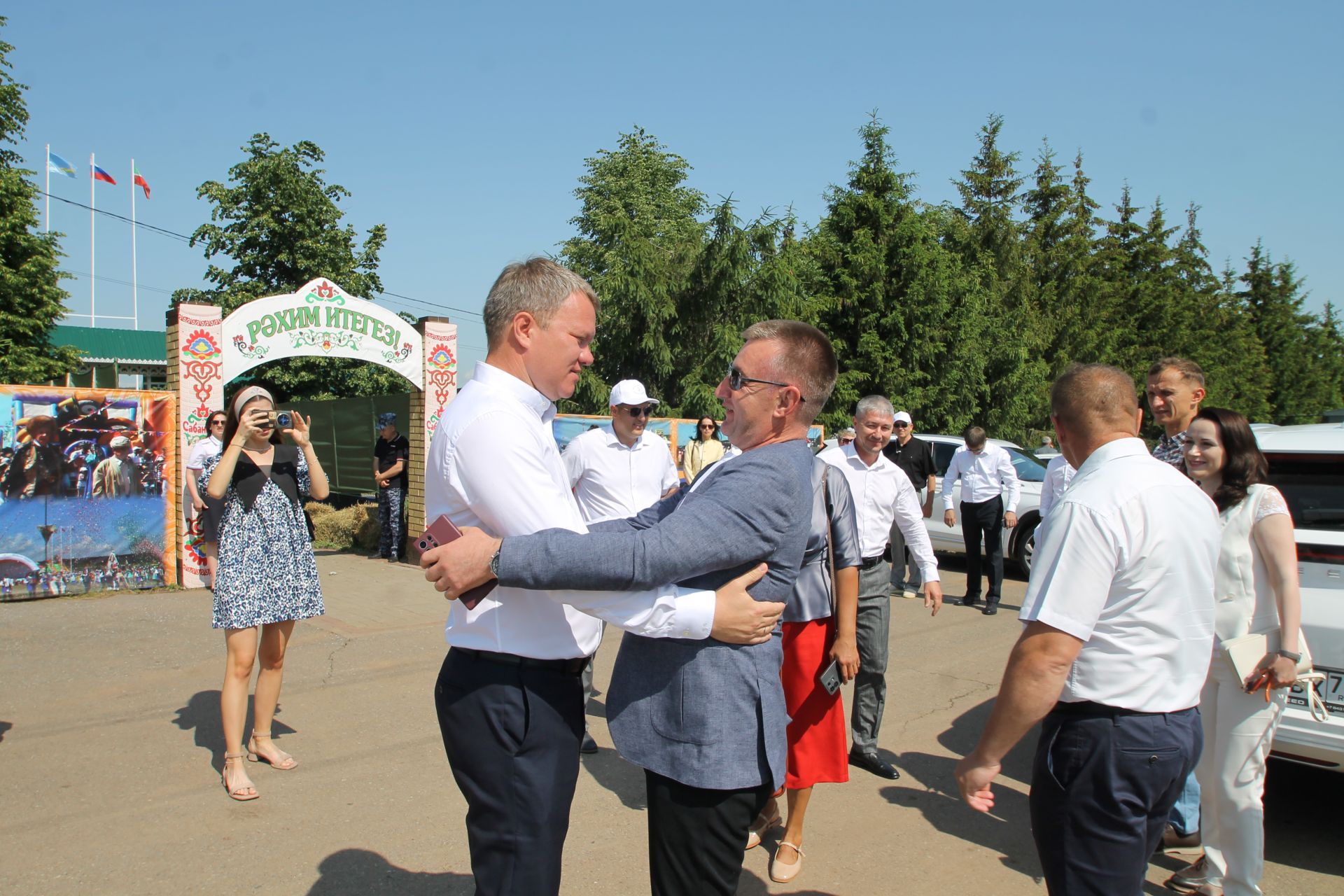Белоруссия вәкилләре Балык Бистәсе Сабан туена кызыгыплар үлә инде