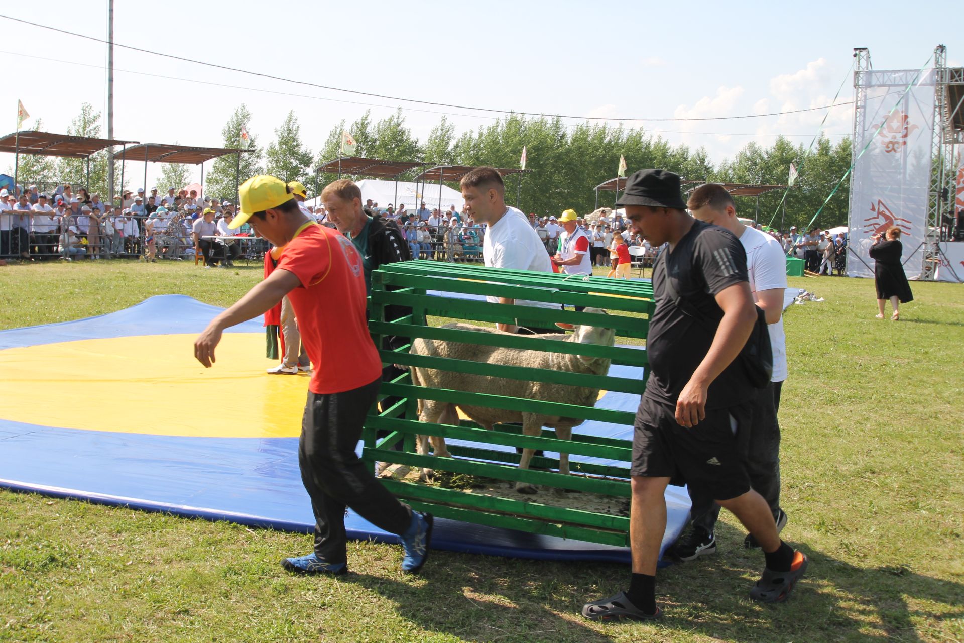 Белоруссия вәкилләре Балык Бистәсе Сабан туена кызыгыплар үлә инде