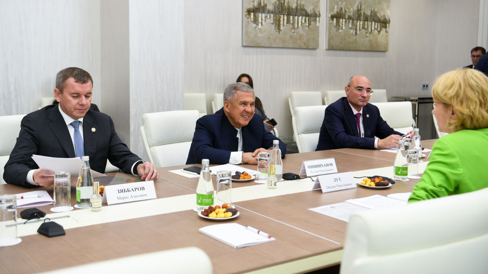 Рөстәм Миңнеханов Россия авыл хуҗалыгы министры белән очрашты