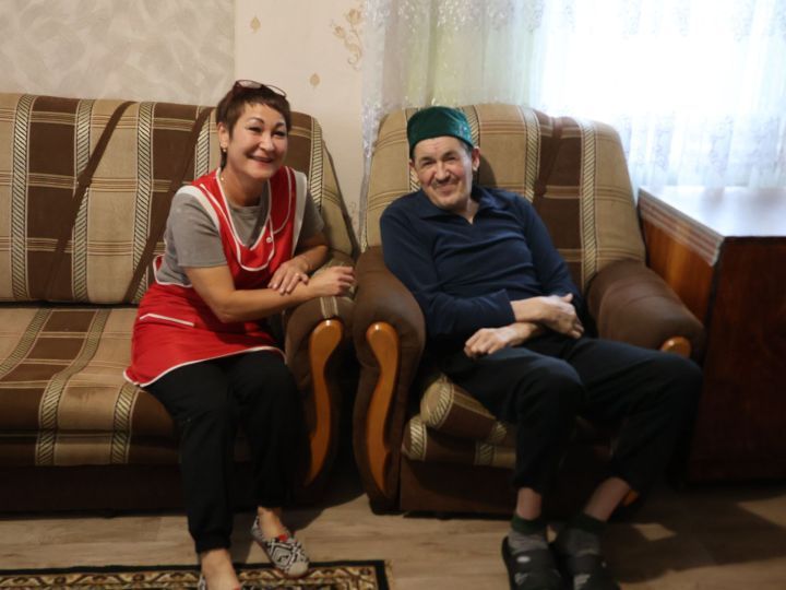 Күзләрендә яшәүгә өмет барлыкка килгән