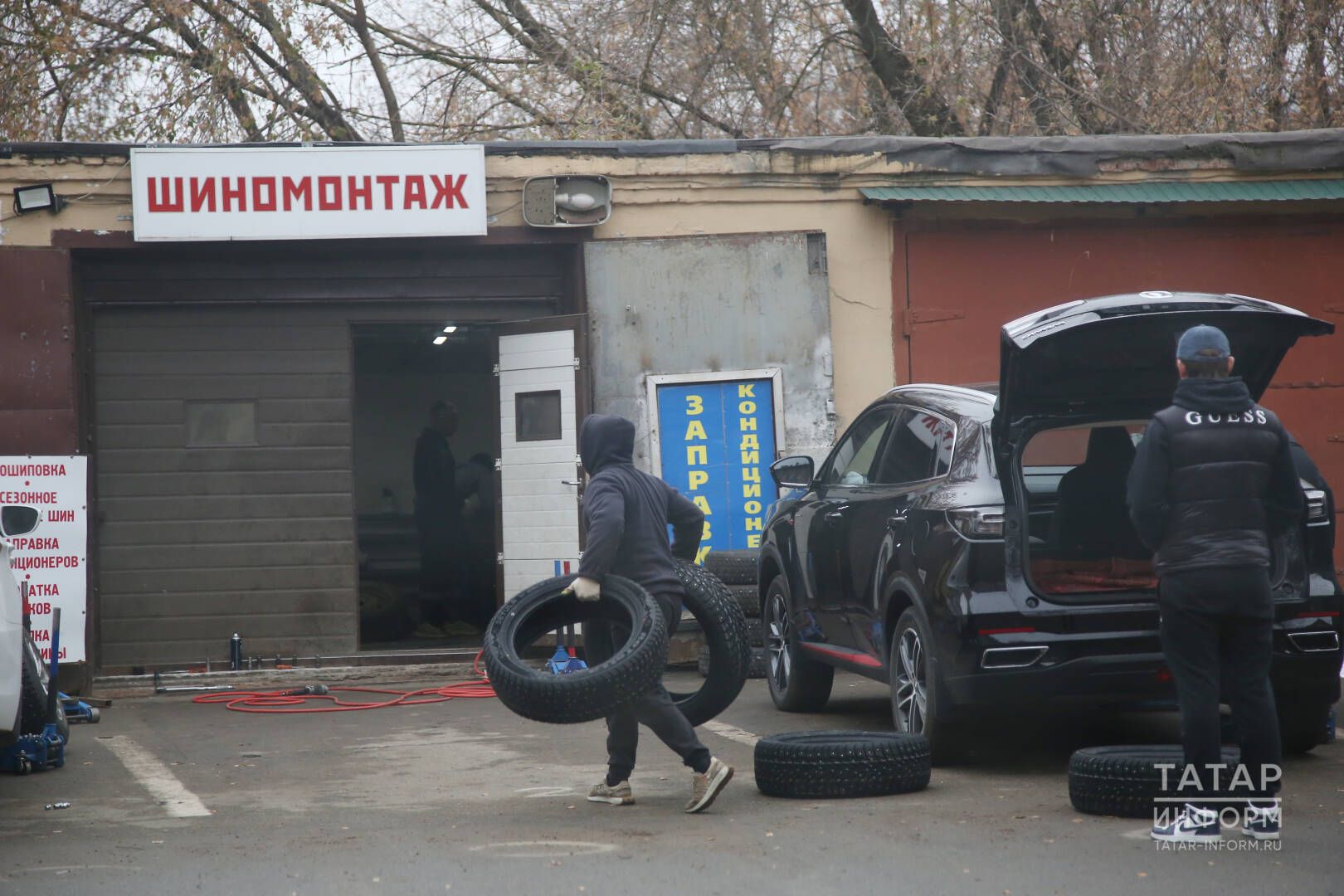 Кышкы тәгәрмәчләрне куя башлагыз