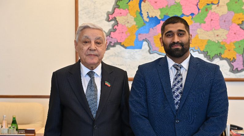 Фәрит Мөхәммәтшин Һиндстанның Казандагы беренче Генераль консулы Джейсундхар әфәнде белән очрашты