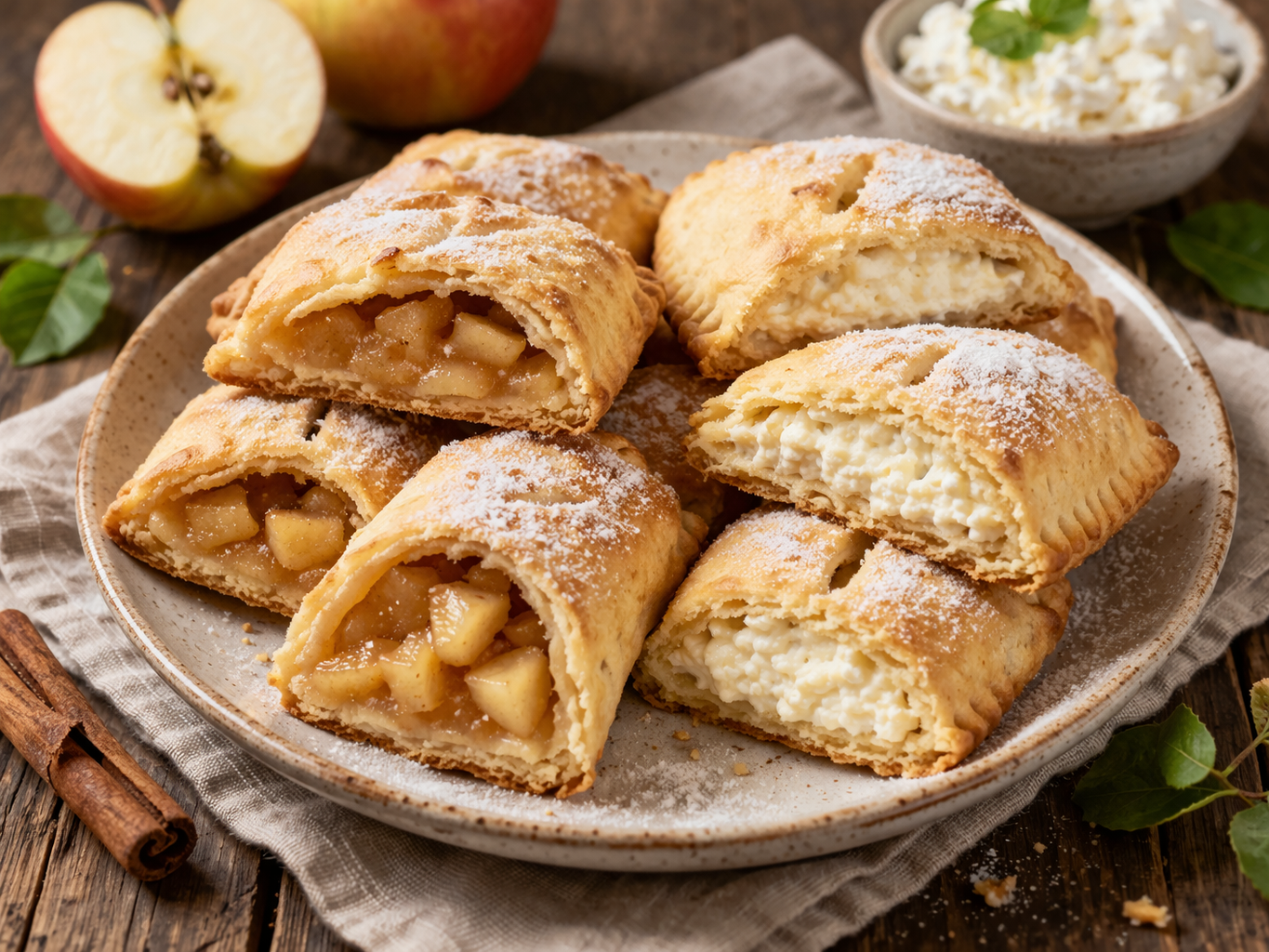 Эремчек һәм алмалы печенье рецепты