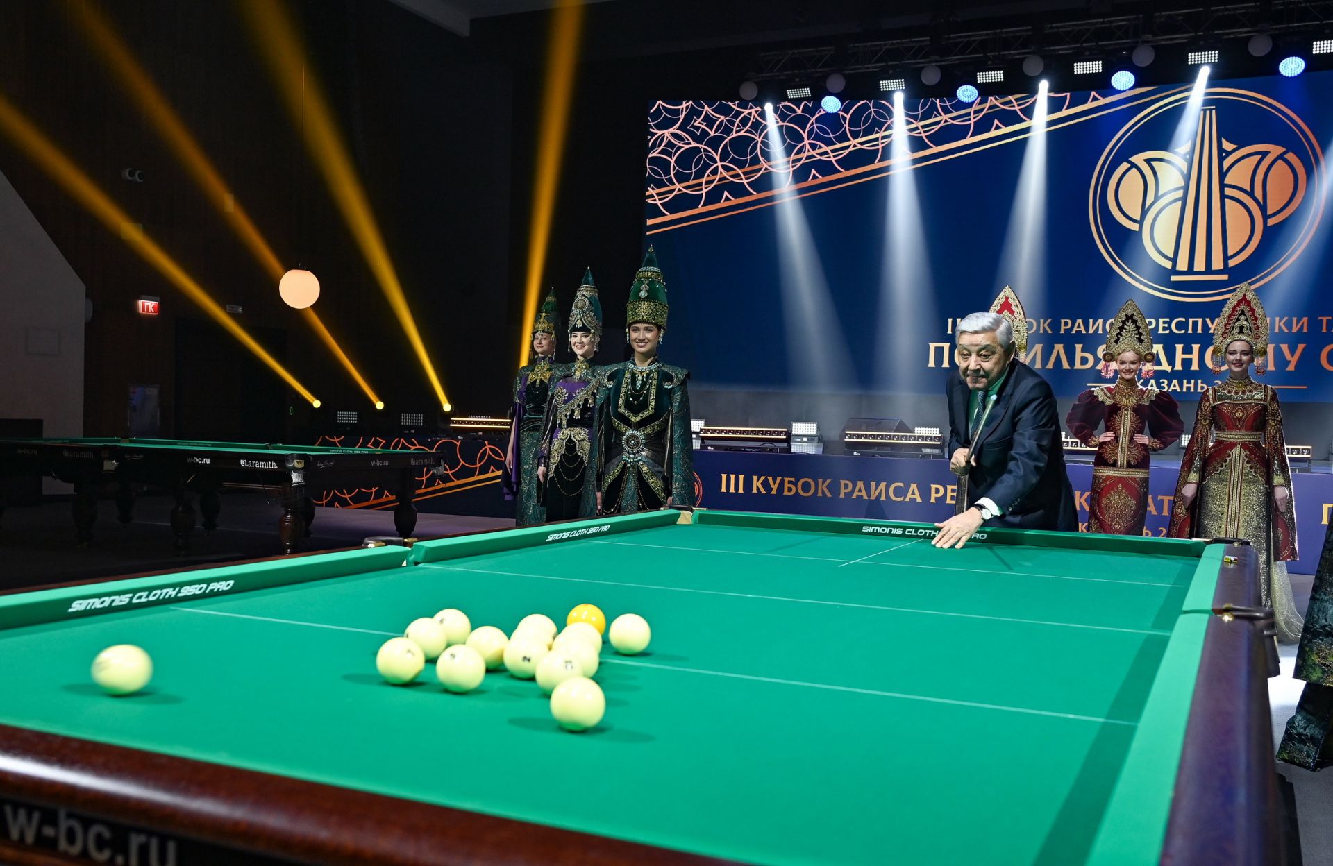 Фәрит Мөхәммәтшин Бильярд спорты буенча Татарстан Рәисе Кубогына халыкара ярышларны ачты