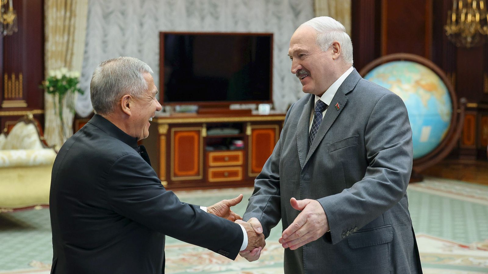 Минскта Рөстәм Миңнеханов Беларусь Республикасы Президенты Александр Лукашенко белән очрашты