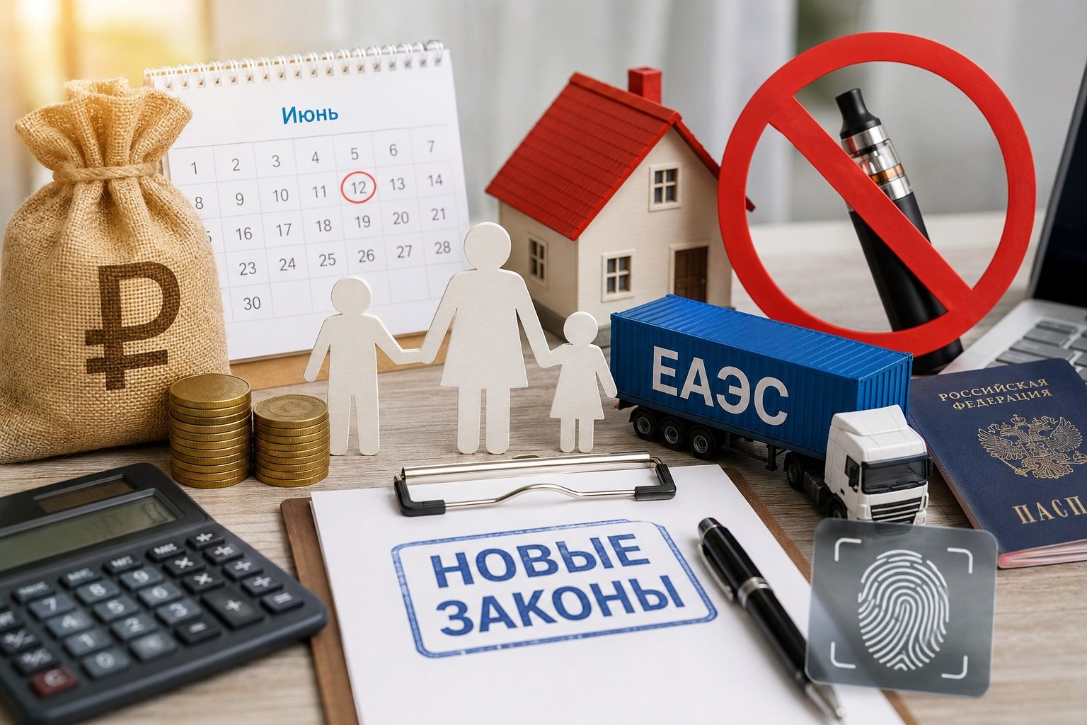 Яңа гаилә түләве, вейпларны тыю: 2026 елның июнь кануннары
