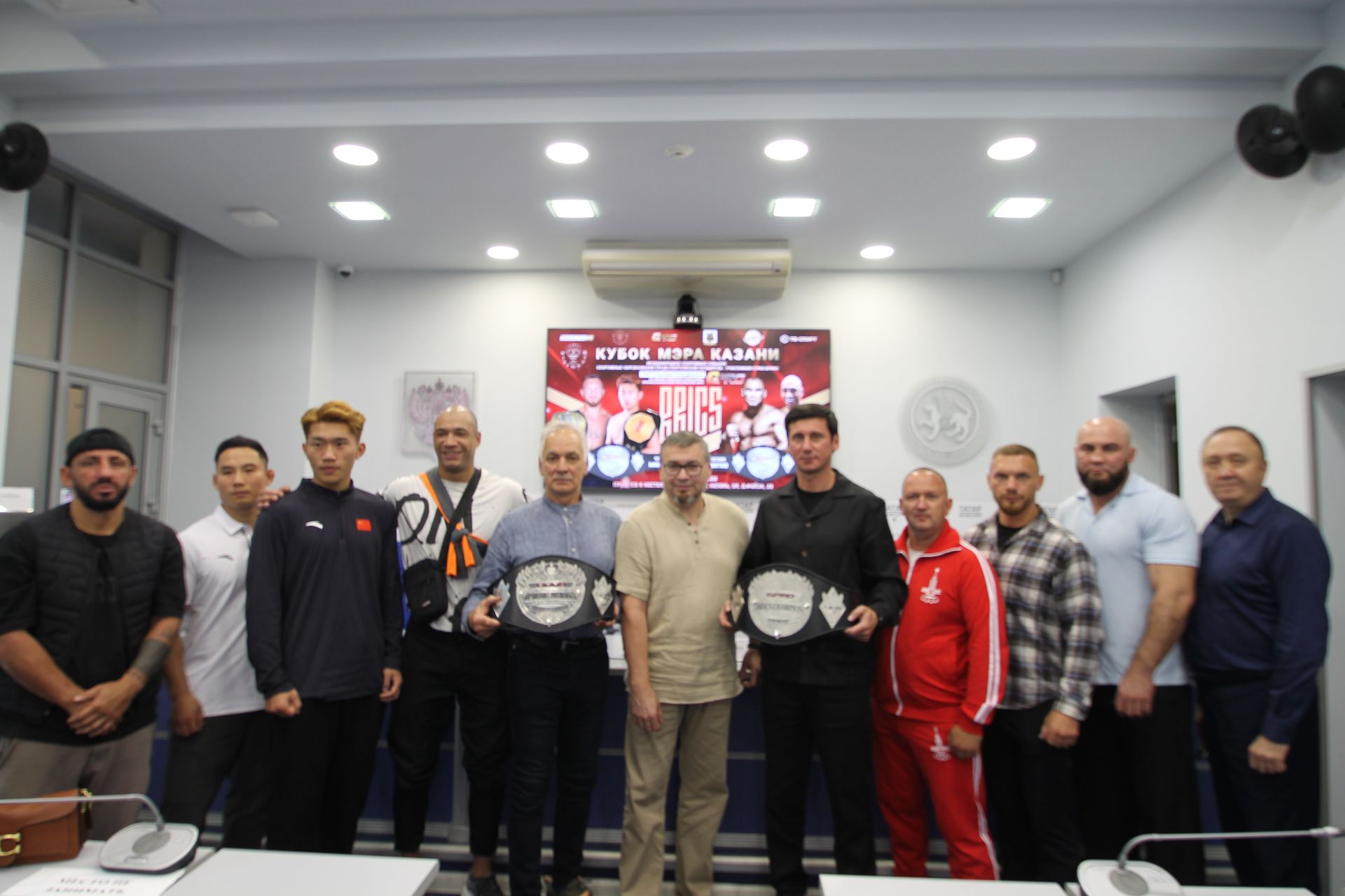 Казан мэры Кубогына кикбоксинг буенча бәйге бара