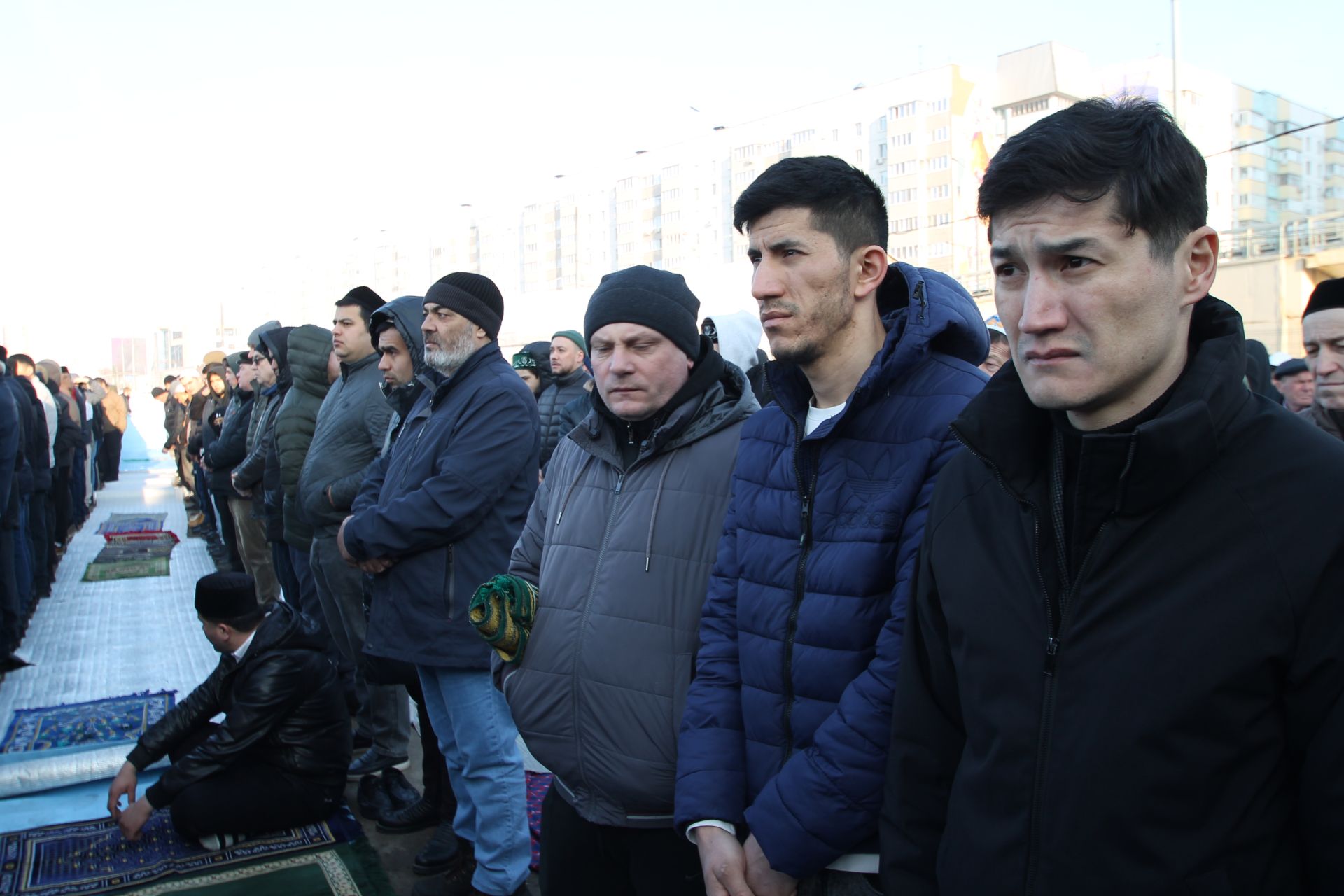 Казанның Яңа Савин районындагы «Казан нуры» мәчетендә Ураза гаете колачлы итеп үткәрелде