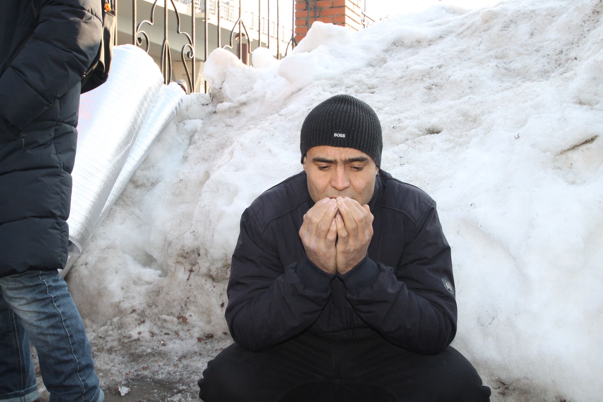 Казанның Яңа Савин районындагы «Казан нуры» мәчетендә Ураза гаете колачлы итеп үткәрелде