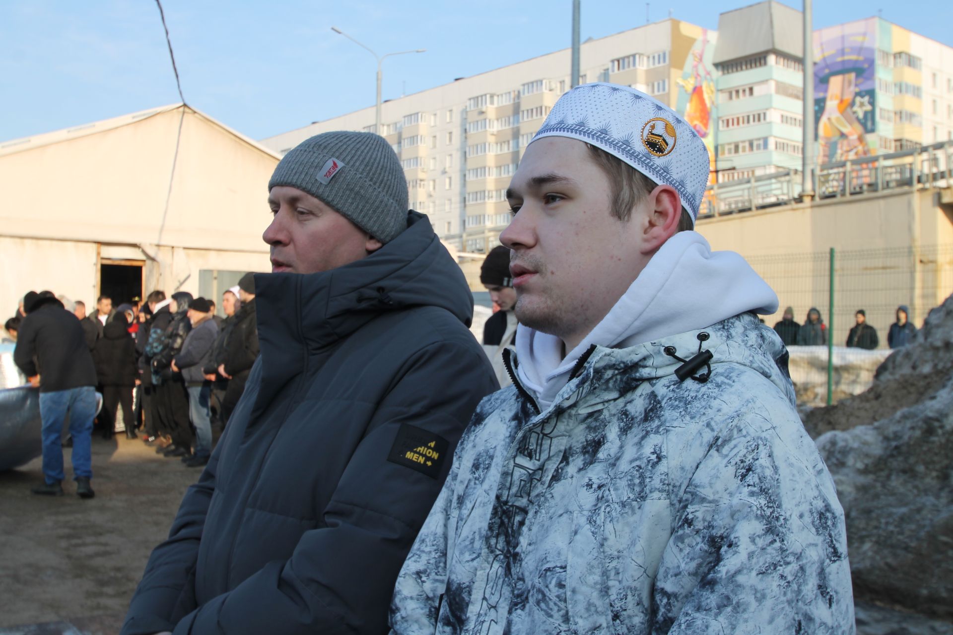 Казанның Яңа Савин районындагы «Казан нуры» мәчетендә Ураза гаете колачлы итеп үткәрелде