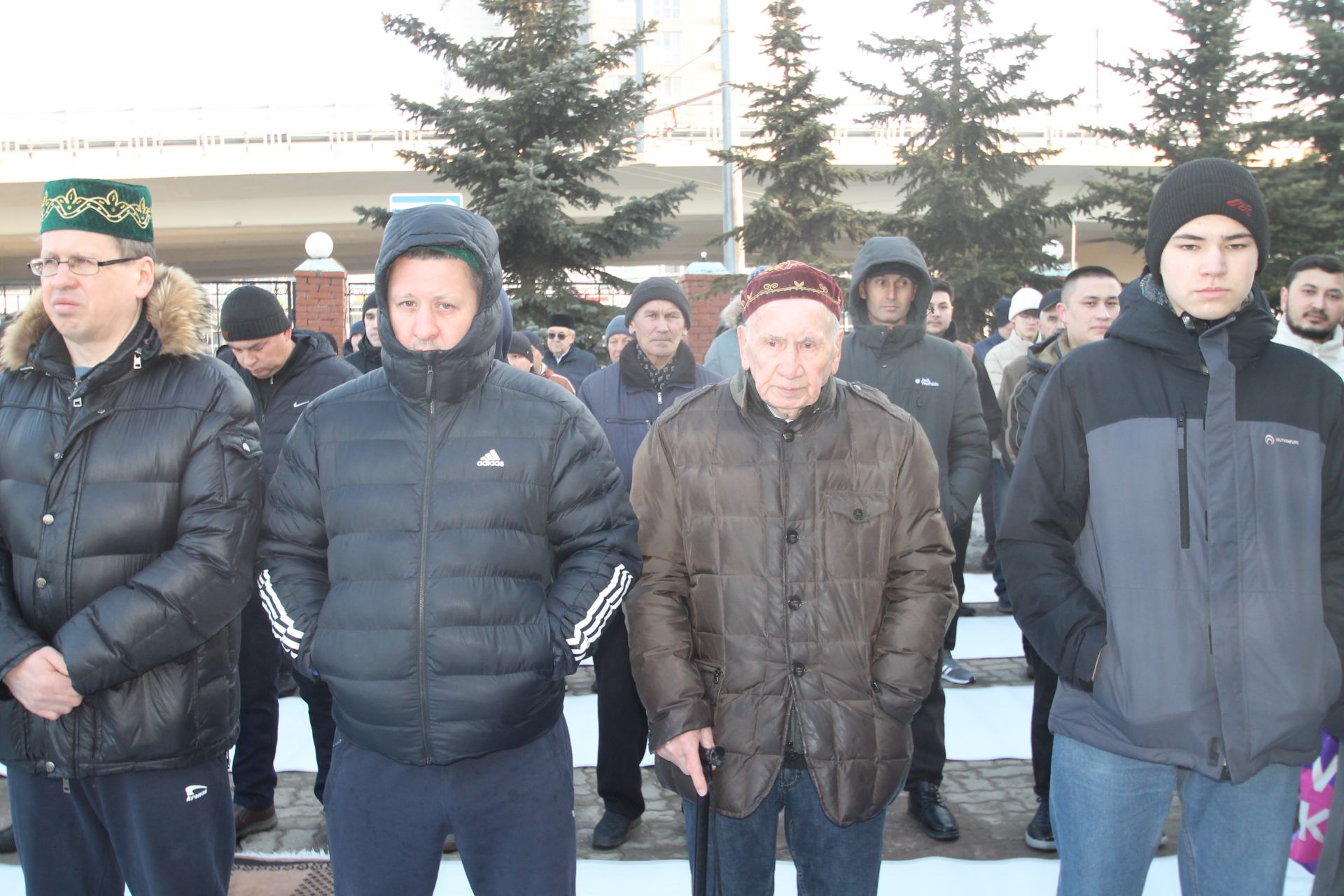 Казанның Яңа Савин районындагы «Казан нуры» мәчетендә Ураза гаете колачлы итеп үткәрелде