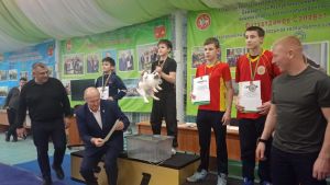 Теләчедә яшь егетләр бил алышты. Һәр чемпионга - акчалата бүләк һәм... куян!