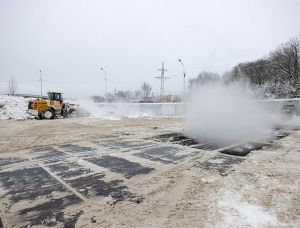 Яңа ел бәйрәмнәрендә Казан кар эретү пунктларына 144 мең тоннадан артык кар китерелгән