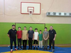 Исергәп мәктәбендә көрәшче хәрби мастер-класс күрсәтте