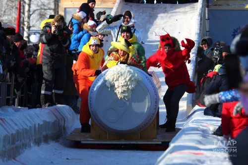 Чана сөйрәп китик Мамадышка!